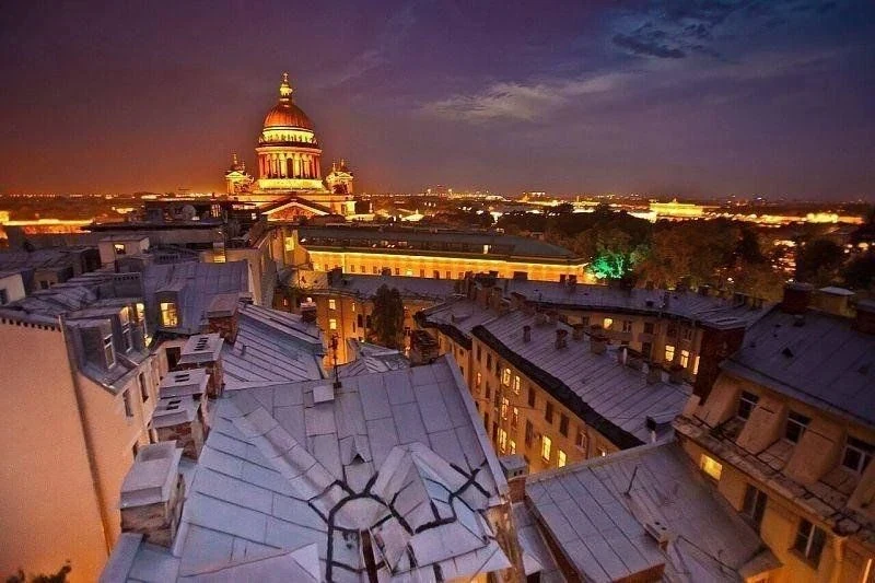 Экскурсия по крышам Петербурга